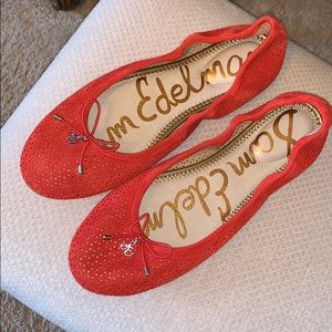 Coral Sam Edelman Flats